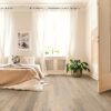 Oak parquet Thede & Witte Boston S, knotty, smoked, brushed, white oiled, 1-strip, 1860 x 148 x 10 mm – 2