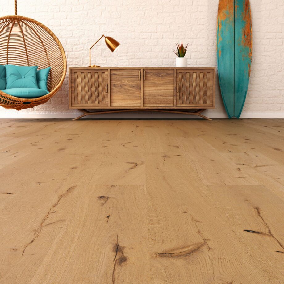 Oak parquet Thede & Witte Boston Vintage, oiled, rough appearance, 1-strip, 1860 x 189 x 15 mm – 2