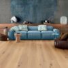 Oak parquet Thede & Witte Boston XL, knotty, handscraped, oiled, rough appearance, 1-strip, 2200 x 260 x 15 mm – 2