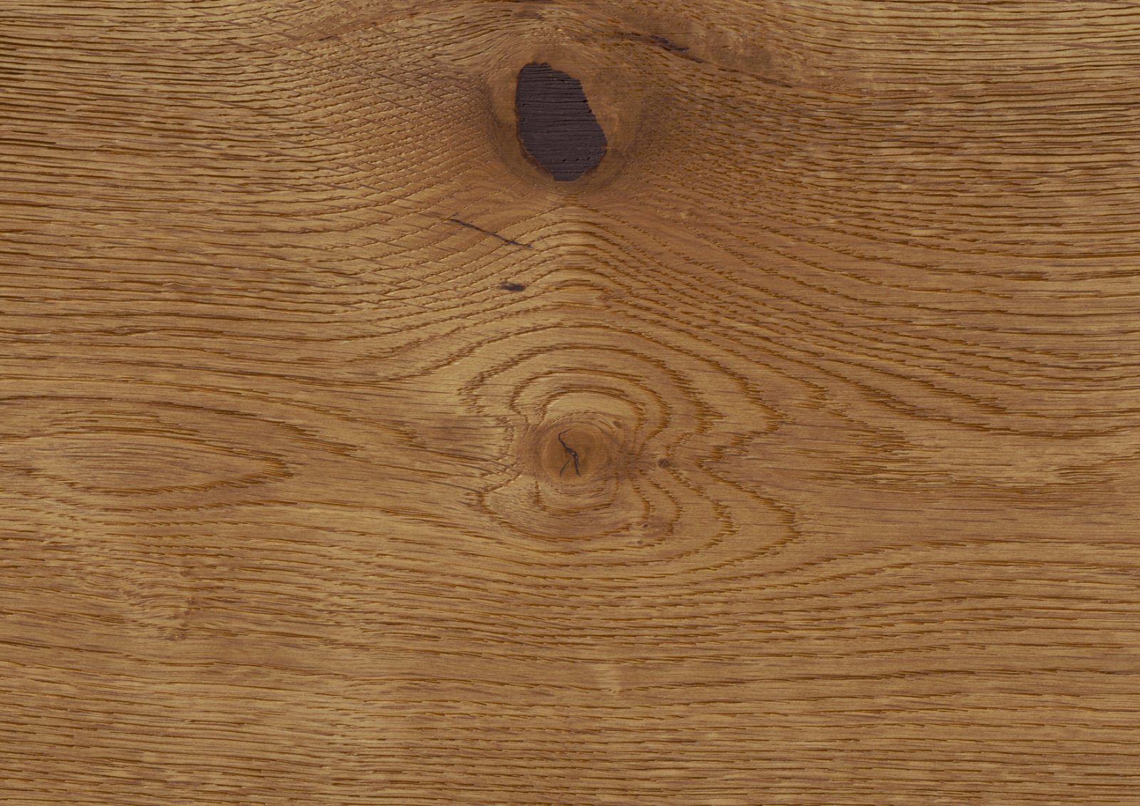 Oak parquet Thede & Witte Boston XL, knotty, smoked, brushed, oiled, 1-strip, 2200 x 260 x 15 mm – 3