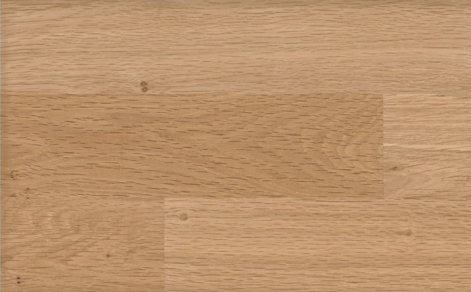Oak parquet Thede & Witte Euro 3-strip, knotty, matt lacquered, 3-strip, 2200 x 204 x 14 mm – 3