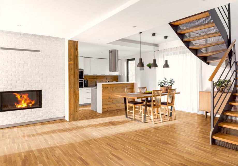 Oak parquet Thede & Witte Euro 3-strip, knotty, oiled, 3-strip, 2200 x 204 x 14 mm – 2