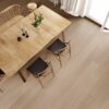 Oak parquet Thede & Witte Euro, nature, brushed, white oiled, 1-strip, 2230 x 194 x 14 mm – 2