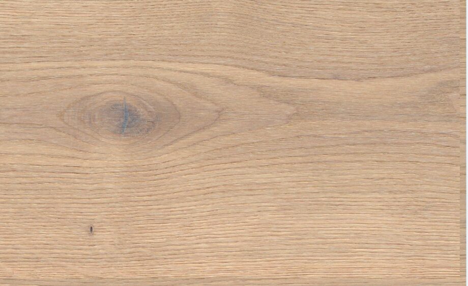 Oak parquet Thede & Witte Euro, rustic knotty, brushed, white oiled, 1-strip, 2230 x 194 x 14 mm – 2