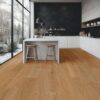 Oak parquet Thede & Witte slightly knotty, brushed, oiled, 1-strip – view 2 Oak parquet Thede & Witte Euro, slightly knotty, brushed, oiled, 1-strip, 2230 x 194 x 14 mm – 2