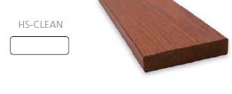 Terrace board Thermo Ash HS-Clean