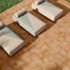 Terracotta-effect porcelain floor tile Tau Terracotta Cotto, 33.3×33.3 8.5 terracotta – view 2 Terracotta-effect matt porcelain floor tile Tau Terracotta Cotto, 33.3x33.3 cm, 8.5 mm, terracotta – 2