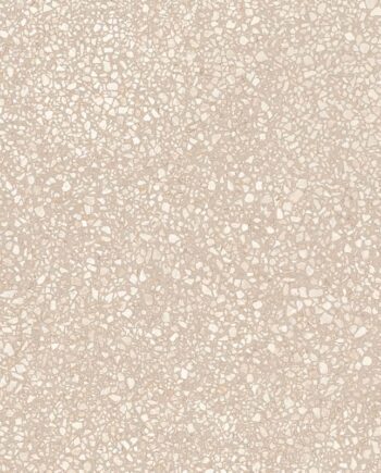 Terrazzo effect matt porcelain floor tile Tau Portobello Sand, 60x120 cm, sand beige, R10, rectified