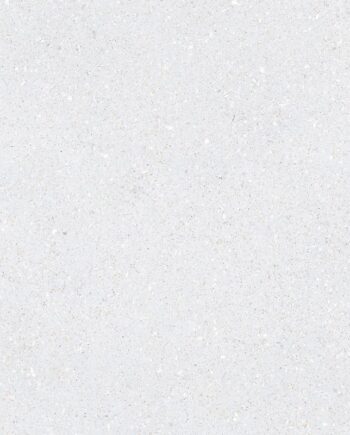 Terrazzo effect matt porcelain floor tile Tau Sassy White, 60x120 cm, 10.5 mm, white, R10, rectified