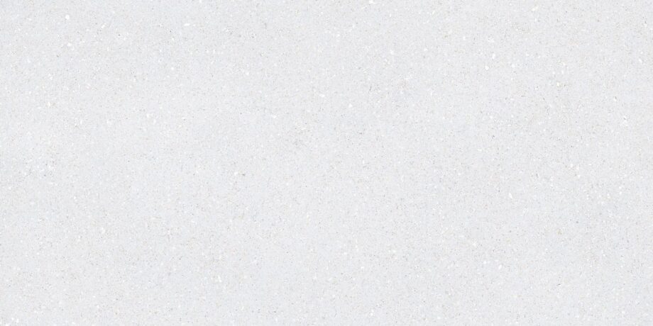 Terrazzo effect matt porcelain floor tile Tau Sassy White, 60×120 cm, 10.5 mm, white, R10, rectified Terrazzo effect matt porcelain floor tile Tau Sassy White, 60x120 cm, 10.5 mm, white, R10, rectified