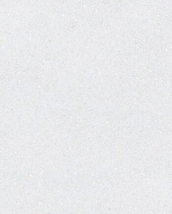 Terrazzo effect matt porcelain floor tile Tau Sassy White, 90x90 cm, white, R10, rectified