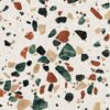 Terrazzo effect porcelain floor tile ABK Play Drops Multiwhite, 20×20 cm, 8.5 mm, matt (nat.) – view 2 Terrazzo effect porcelain floor tile ABK Play Drops Multiwhite, 20x20 cm, 8.5 mm, matt (nat.) – 2