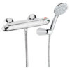 Thermostatic shower mixer Emmevi 9300, chrome, mixer + shower set Thermostatic shower mixer Emmevi 9300 – 2