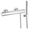 Thermostatic shower mixer Emmevi Giglio 83300, chrome, mixer + shower set Thermostatic shower mixer Emmevi Giglio 83300 – 2