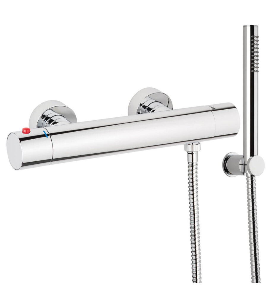 Thermostatic shower mixer Emmevi Giglio 83300, chrome, mixer + shower set Thermostatic shower mixer Emmevi Giglio 83300 – 2