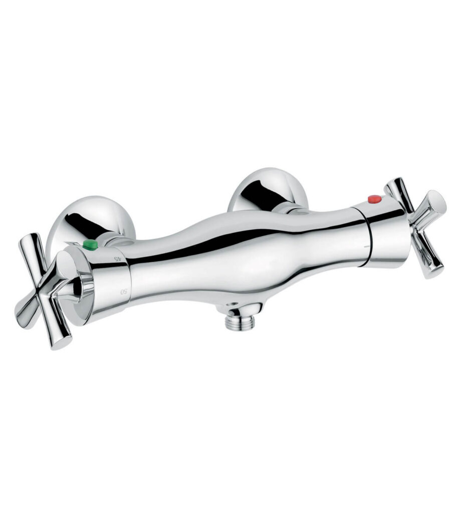 Thermostatic shower mixer Emmevi Spirit New 31300, chrome, mixer only Thermostatic shower mixer Emmevi Spirit New 31300