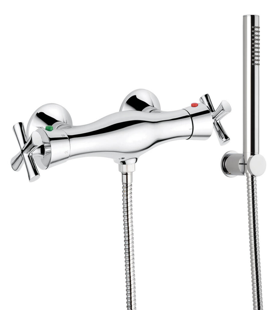 Thermostatic shower mixer Emmevi Spirit New 31300, chrome, mixer + shower set Thermostatic shower mixer Emmevi Spirit New 31300 – 2