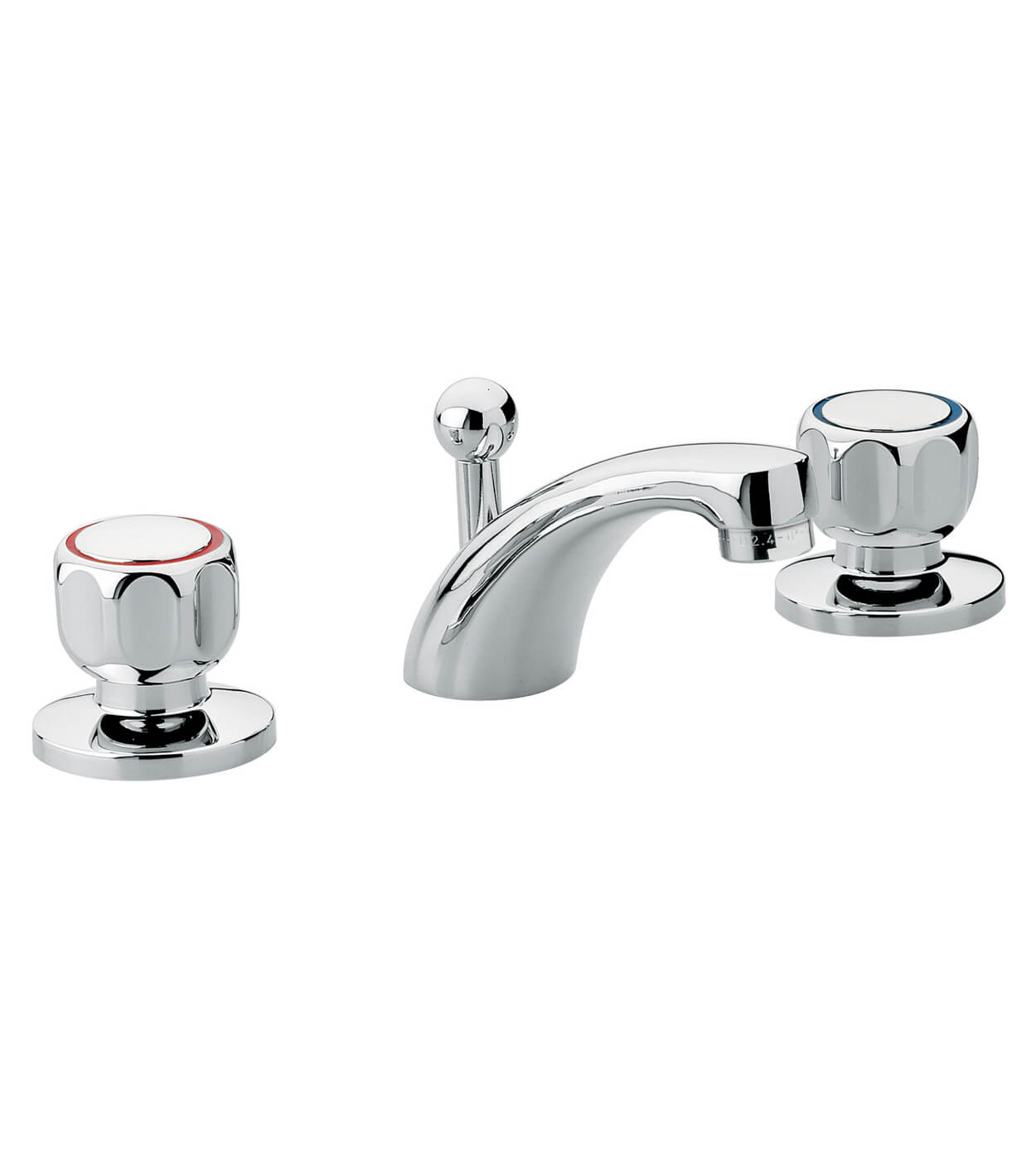 Three-hole basin mixer Emmevi Sole 15033 with pop-up waste