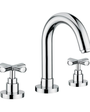 Three-hole basin mixer Emmevi Spirit New 31033 with pop-up waste