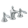 Three-hole basin mixer Emmevi The One Atena 98033 with pop-up waste, chrome, with clear crystal Three-hole basin mixer Emmevi The One Atena 98033 with pop-up waste – 2