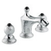 Three-hole bidet mixer Emmevi The One Cloe 98044 with pop-up waste, chrome, with black crystal Three-hole bidet mixer Emmevi The One Cloe 98044 with pop-up waste – 3
