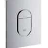 Toilet flush plate Grohe Arena Cosmopolitan, chrome, for vertical installation Toilet flush plate Grohe Arena Cosmopolitan, chrome, for vertical installation