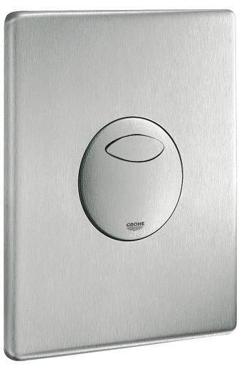 Toilet Flush Plate Grohe Skate, Stainless Steel