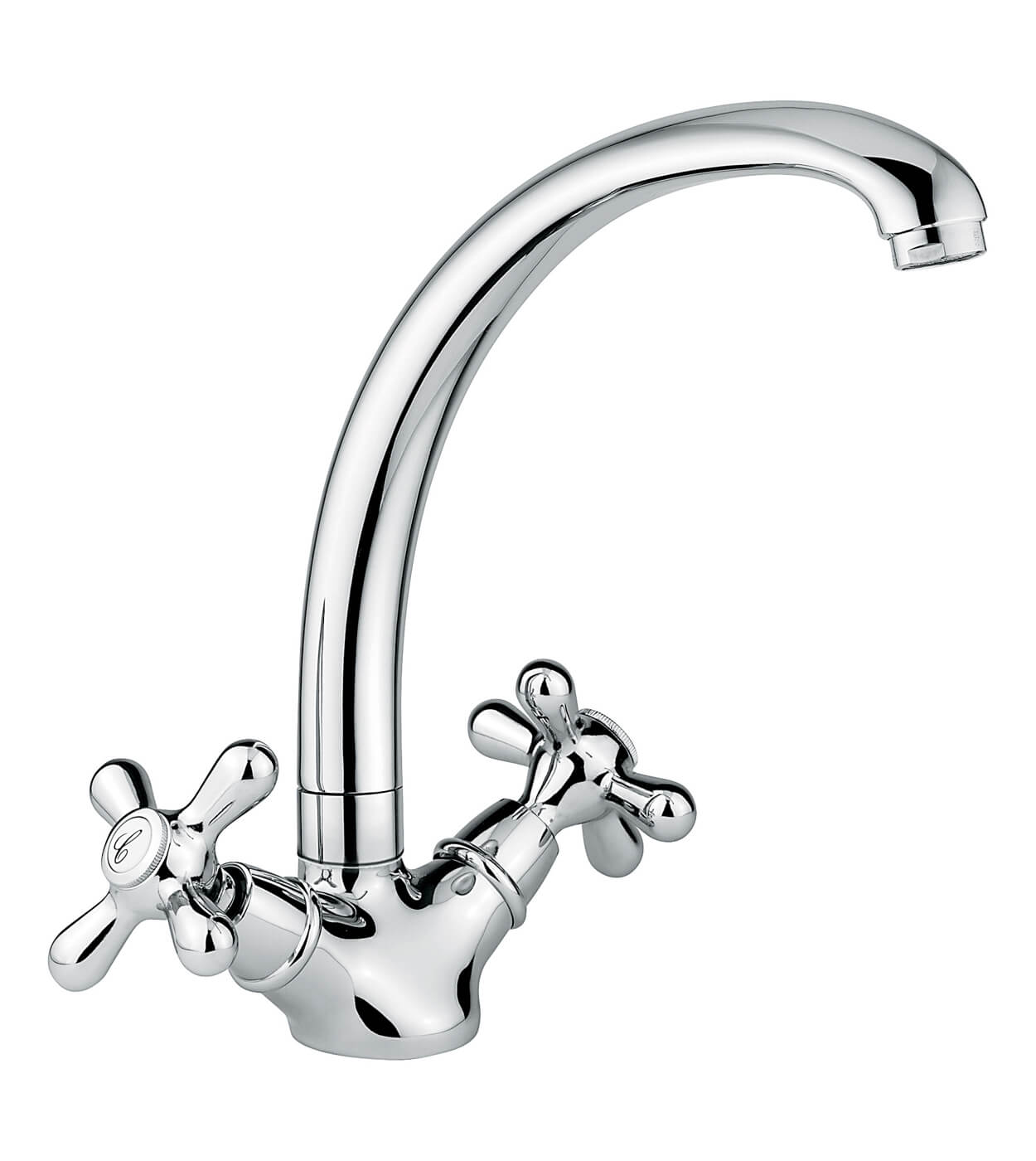Two-handle kitchen mixer Emmevi Decò Classic 12717