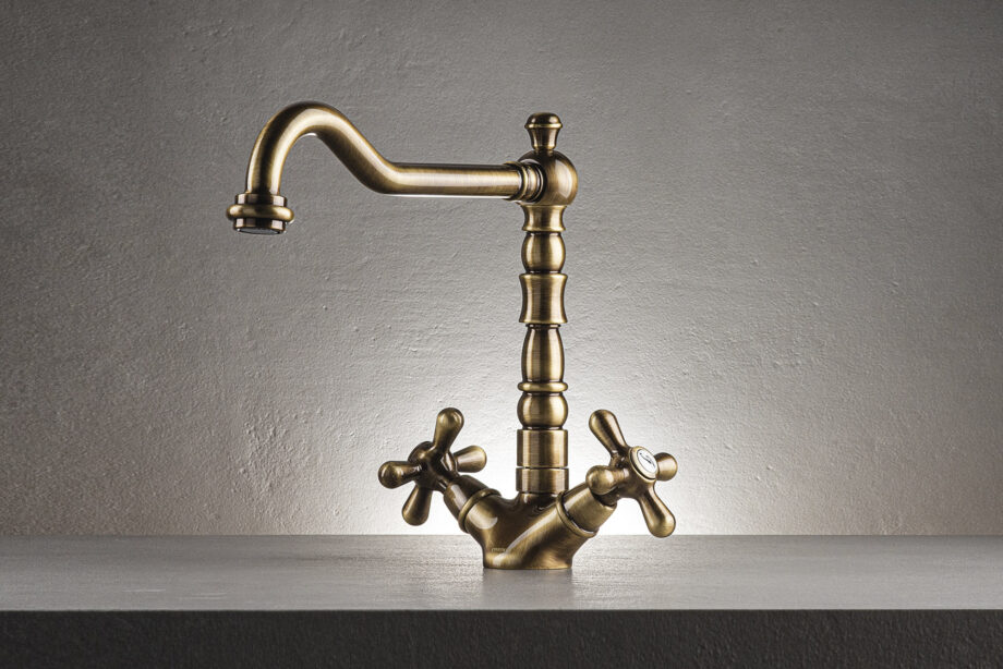 Two-handle kitchen mixer Emmevi Decò Old 12617, bronze Two-handle kitchen mixer Emmevi Decò Old 12617 – 2