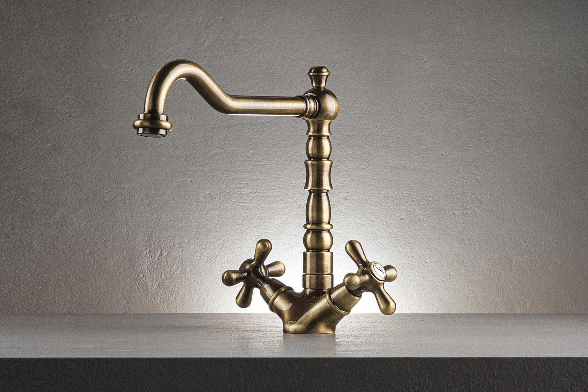 Two-handle kitchen mixer Emmevi Decò Old 12617 – 2