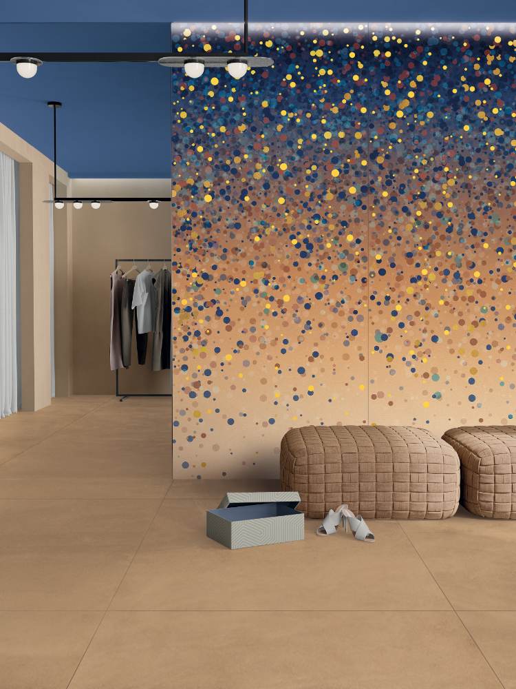 Solid colour porcelain listello ABK Alterego Mou, 5x120 cm, 8.5 mm, matt – 2