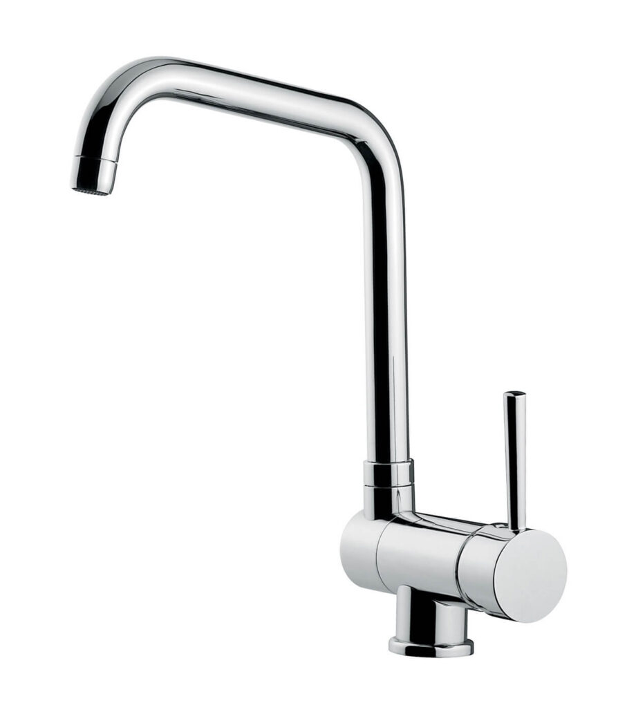 Under-window kitchen mixer Emmevi Eden 71335 with fold-down spout, chrome Under-window kitchen mixer Emmevi Eden 71335 with fold-down spout