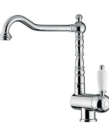 Under-window kitchen mixer Emmevi Laguna 40335 with fold-down spout