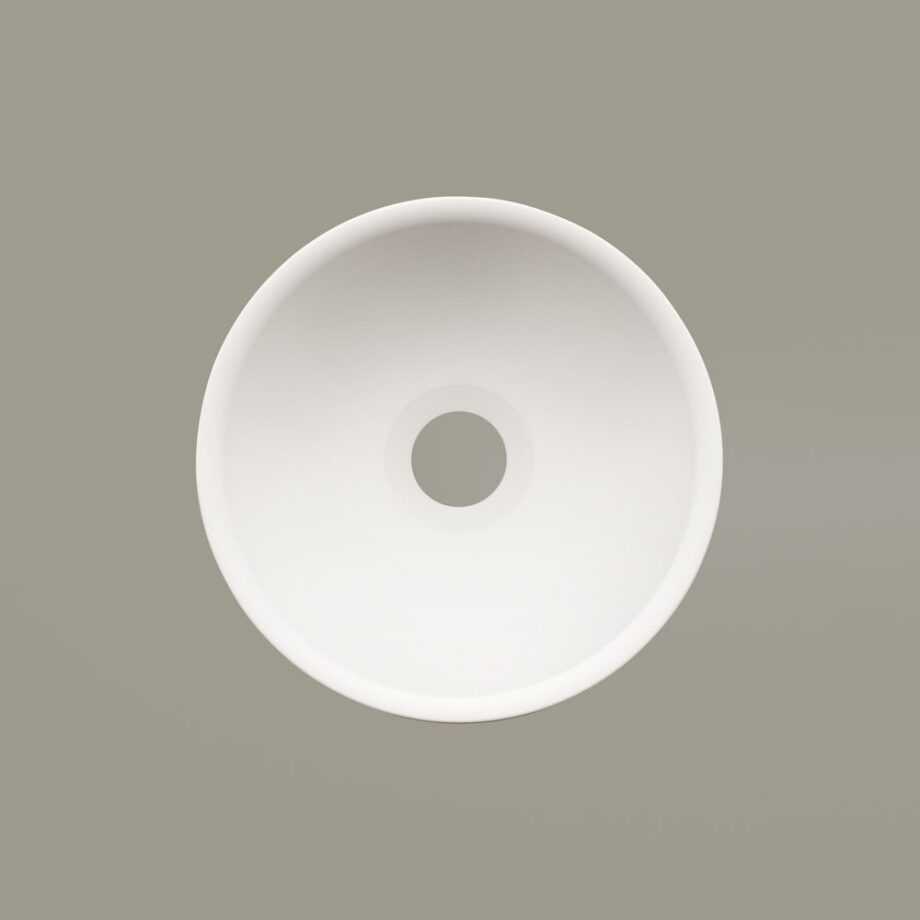 Small Countertop Basin PAA DO 22, Ø22 cm, Cast Stone – view 3 Small Countertop Basin PAA DO 25, Ø25 cm, Silkstone – 3