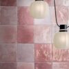 Coloured ceramic wall tile ABK Poetry Colors Blush, 8.5 glazed, handcrafted look – view 3 Coloured ceramic wall tile ABK Poetry Colors Blush, 10x10 cm, 8.5 mm, glazed, handcrafted look – 3