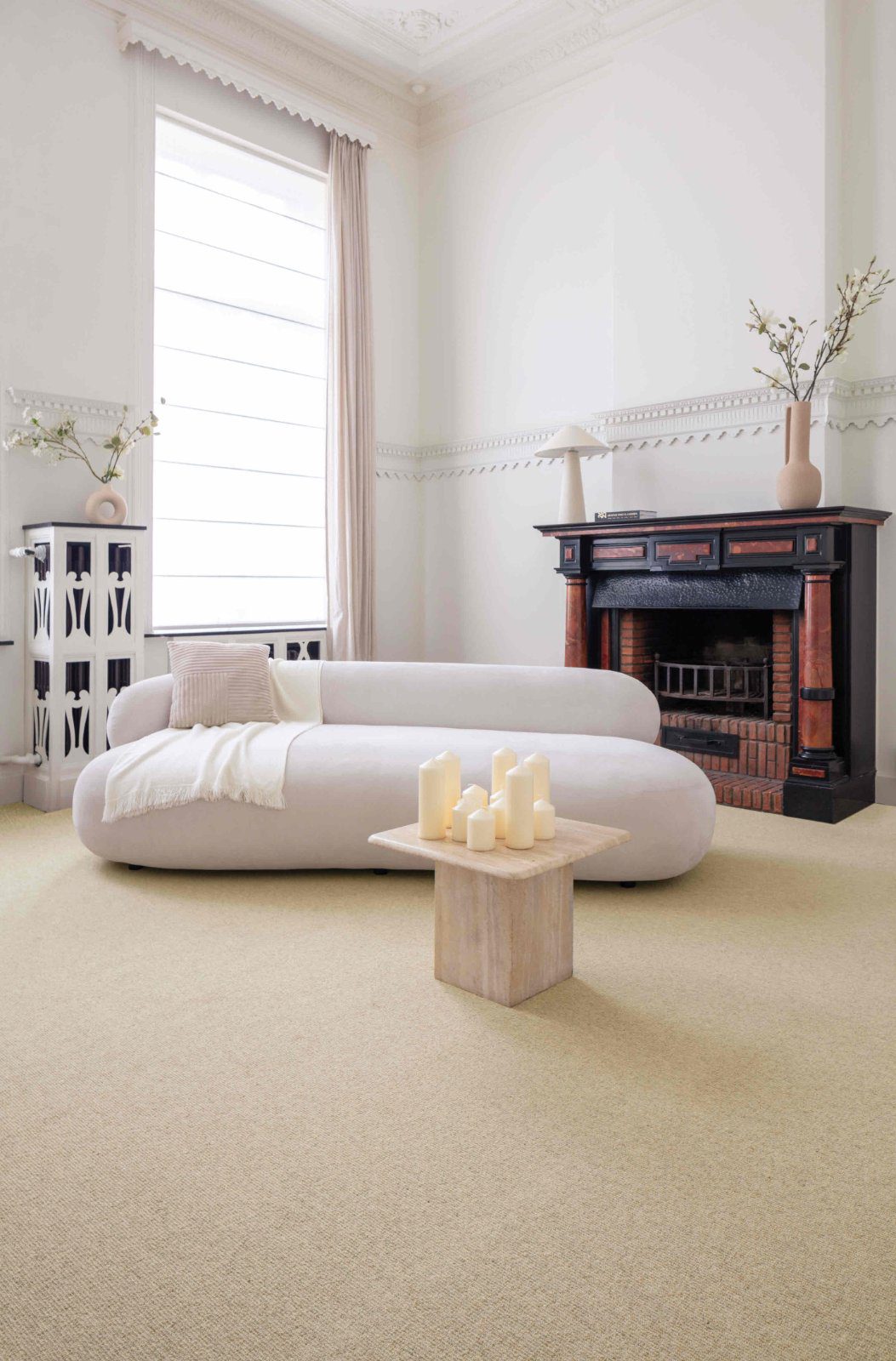 Wool Carpet Creatuft Cadiz 5 Linnen – 2
