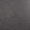 Vinyl parquet SPC Quick Step black slate alpha tiles, beveled