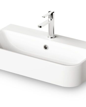 Wall Hung Basin PAA SAMBA 70, 69.5x37.5 cm, Cast Stone
