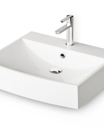 Wall Hung Basin PAA STEP 60x50 cm, Cast Stone