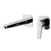 Wall-mounted basin mixer Emmevi Altura 34155, separate rosettes, chrome Wall-mounted basin mixer Emmevi Altura 34155, separate rosettes