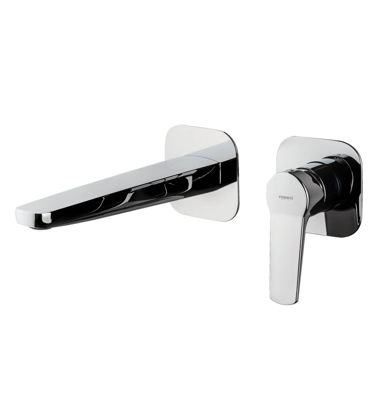 Wall-mounted basin mixer Emmevi Altura 34155, separate rosettes