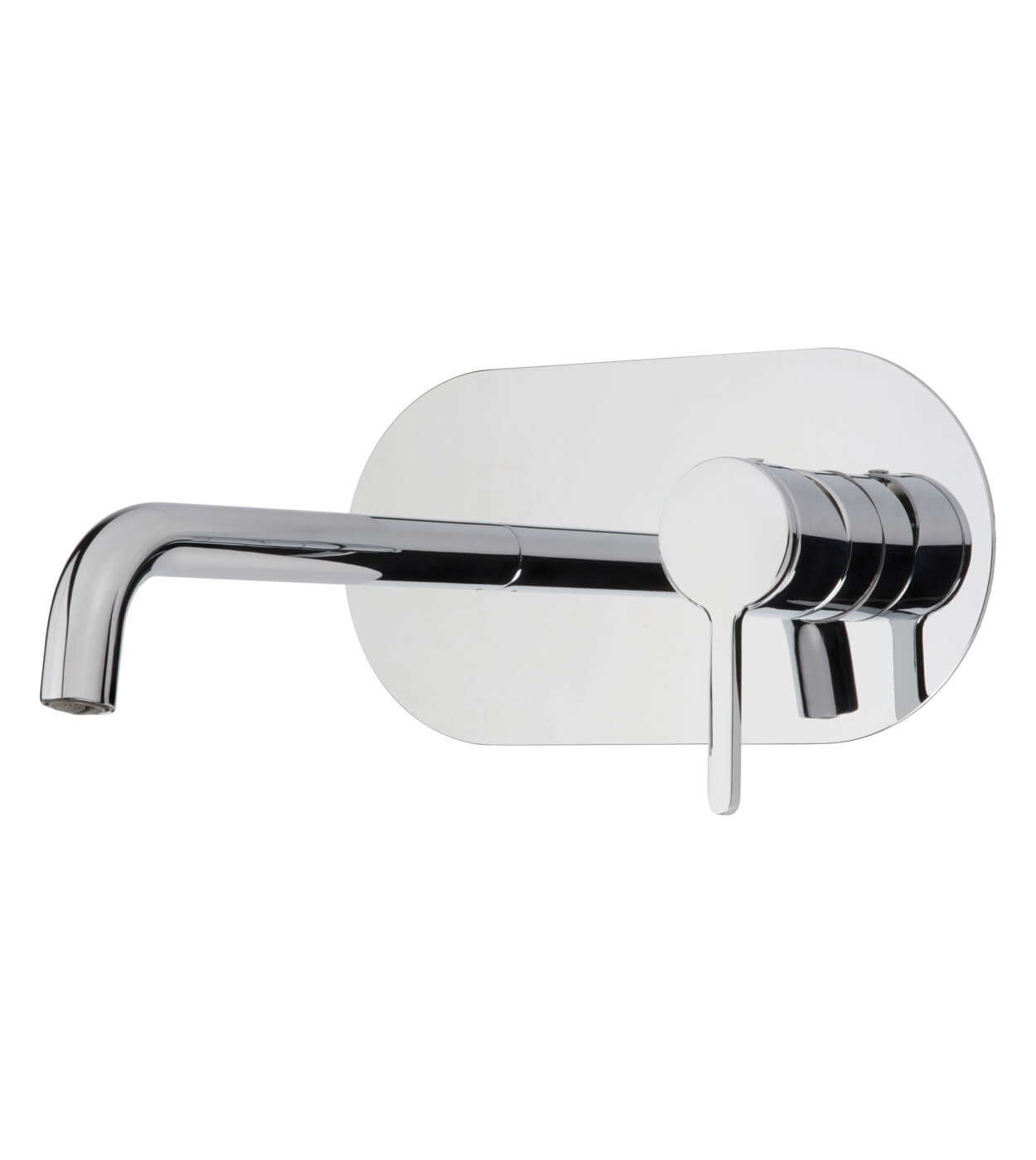 Wall-mounted basin mixer Emmevi Filobrass 85055, single plate