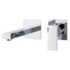 Wall-mounted basin mixer Emmevi Gea 26155, separate rosettes – 2