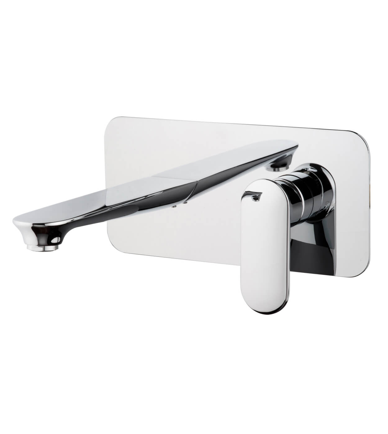Wall-mounted basin mixer Emmevi Kiry 88055, single plate