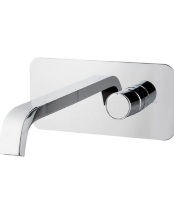 Wall-mounted basin mixer Emmevi Minù 83055, single plate