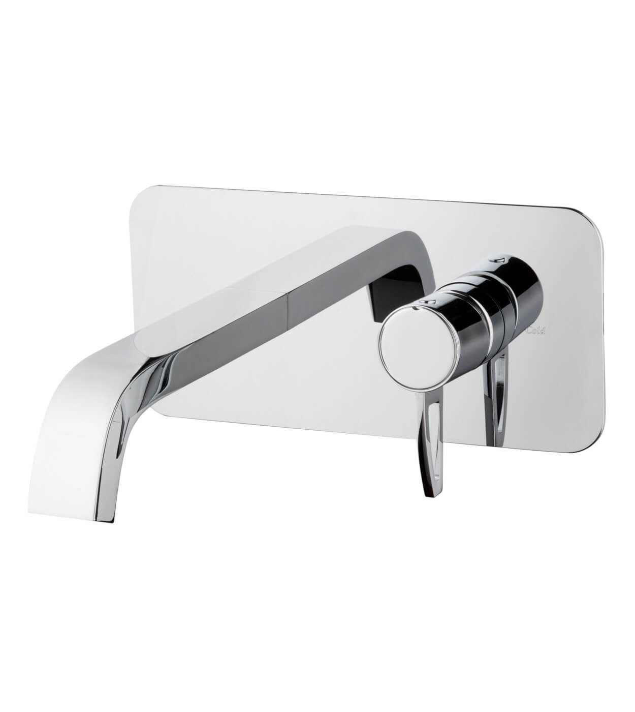 Wall-mounted basin mixer Emmevi Minù 83055, single plate – 2