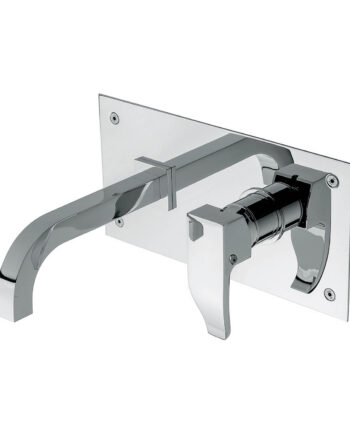 Wall-mounted basin mixer Emmevi Niagara 74055, single plate