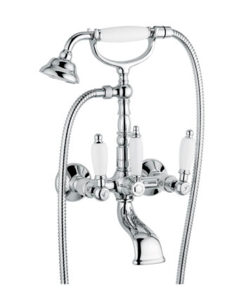 Wall-mounted bath mixer Emmevi Decò Ceramic 121611