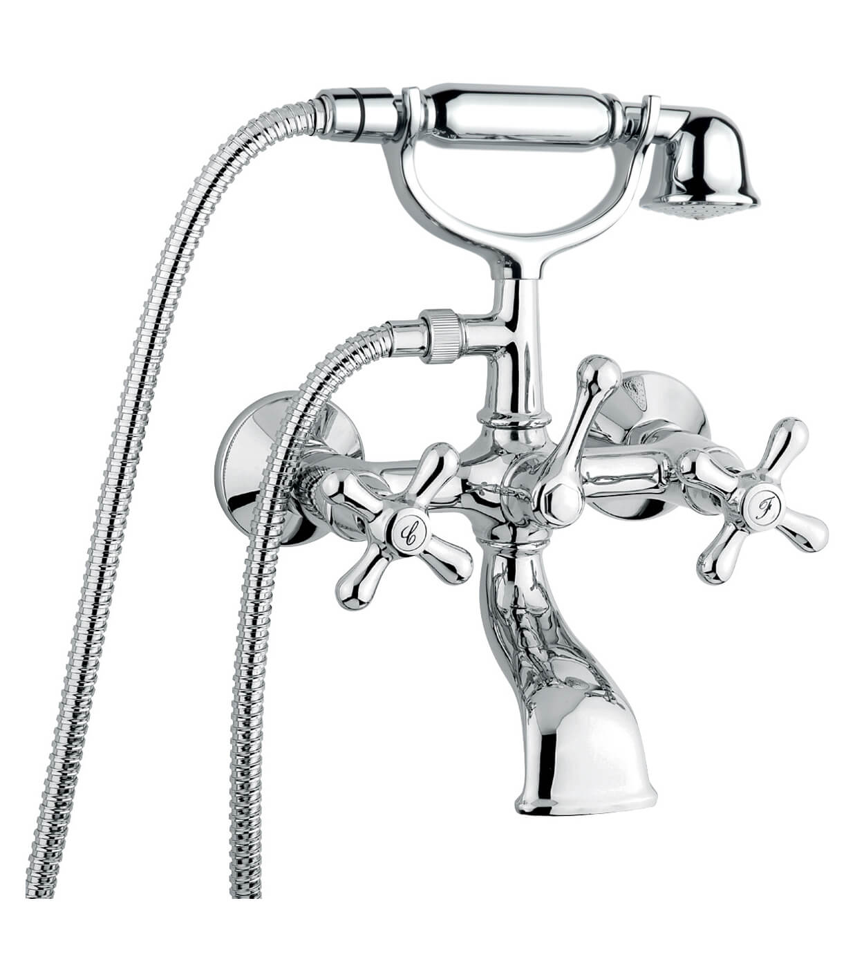 Wall-mounted bath mixer Emmevi Decò Classic 12011