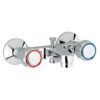 Wall-mounted bath mixer Emmevi Sole 15001, chrome, mixer only Wall-mounted bath mixer Emmevi Sole 15001